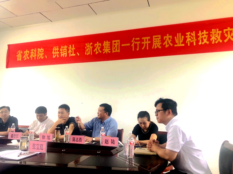 浙農集團助力諸暨災后農業(yè)恢復