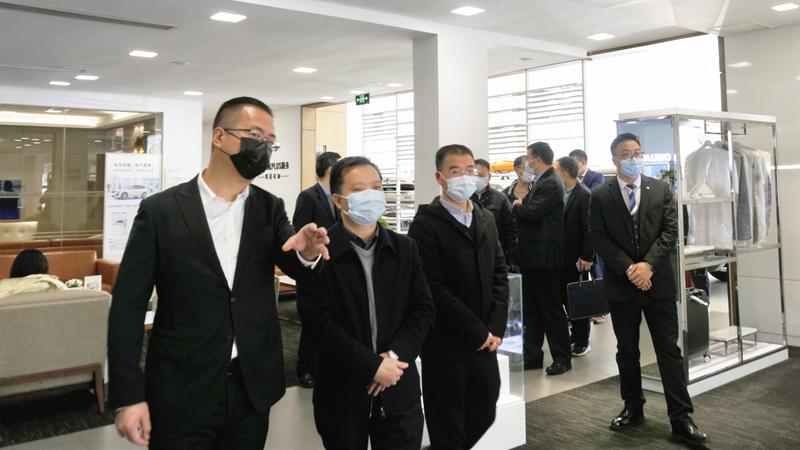 省供銷社、省興合集團領導赴金誠汽車開展基層“三服務”調研