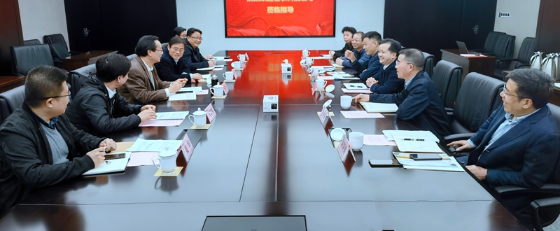 省供銷社、省農(nóng)科院領(lǐng)導(dǎo)到浙農(nóng)股份調(diào)研