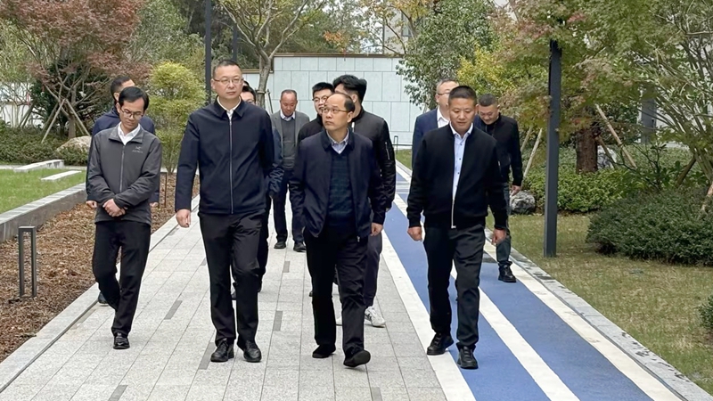 湖州市委常委、副市長(zhǎng)許峰調(diào)研安吉華都