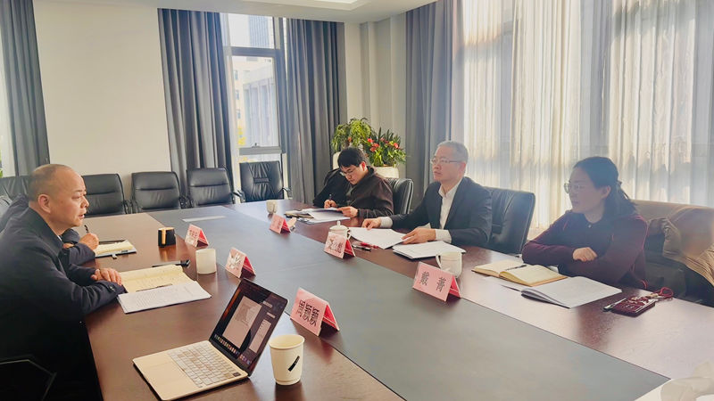 省供銷社黨委委員、理事會副主任董益彪帶隊到浙江農(nóng)合集團調(diào)研